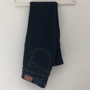 Express skinny stretch mid rise jeans